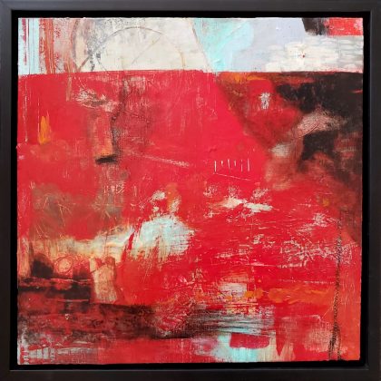 Crimson Joy - an original painting by Kathryn Gruber