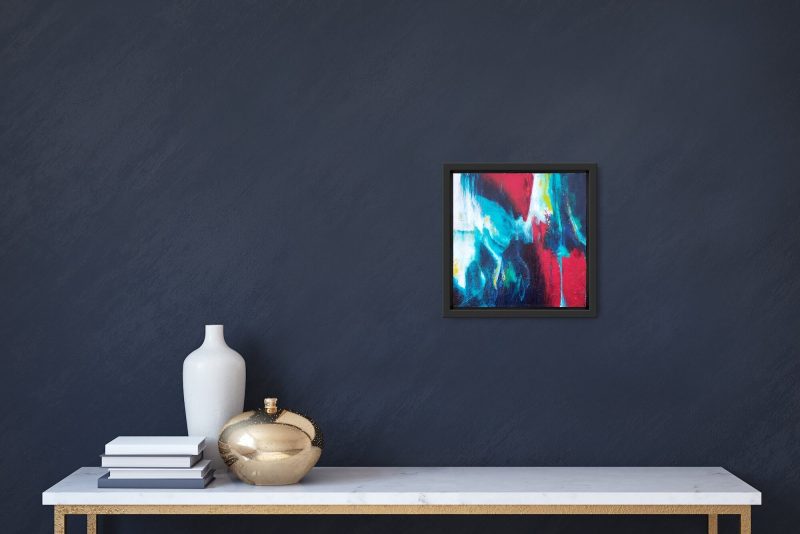 Image of 'Neurodiversity', an Abstract painting by Kathryn Gruber in situ