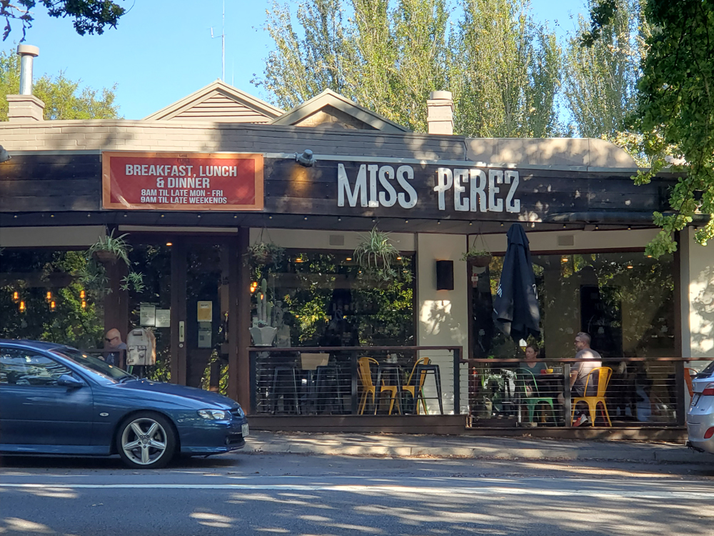 Miss Perez Kitchen and Bar exterior