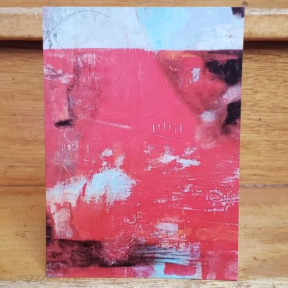 Image of greeting card 'Crimson Joy' by Kathryn Gruber