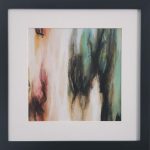 Framed and mounted picture of Abstract painting, 'Glimpse of Eternity' by Kathryn Gruber